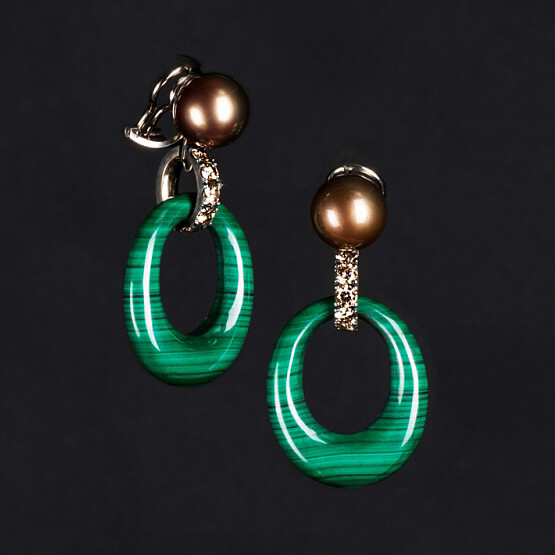 Ohrringe im Art Deco Stilmix